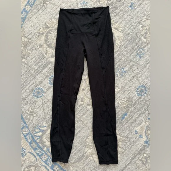 Lululemon Align Ribbed Panel High-Rise Tight 25" Black - Picture 6 of 12